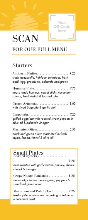 Charming Cafe QR Menu