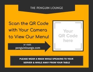 QR Code Menu Announcement